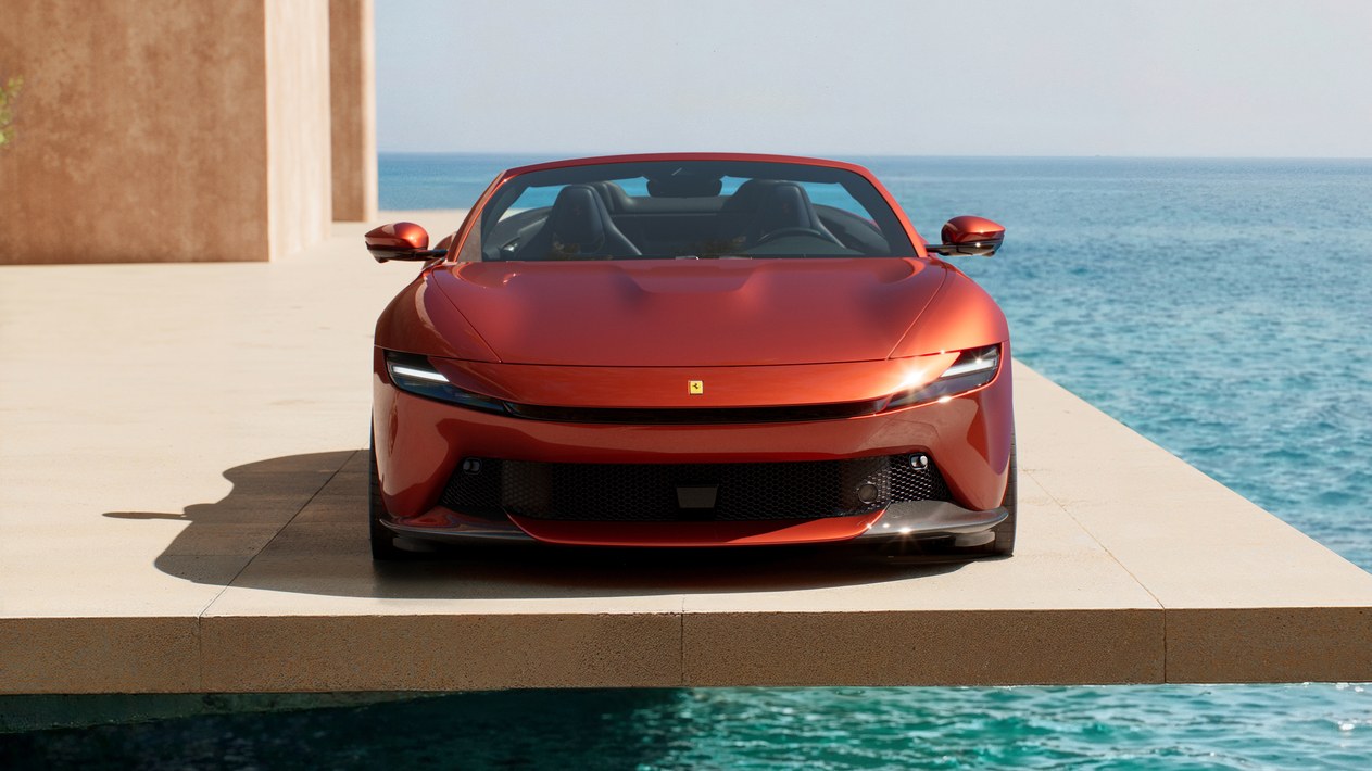 The Ferrari Amalfi Spider Feels Like a Return to Emotion