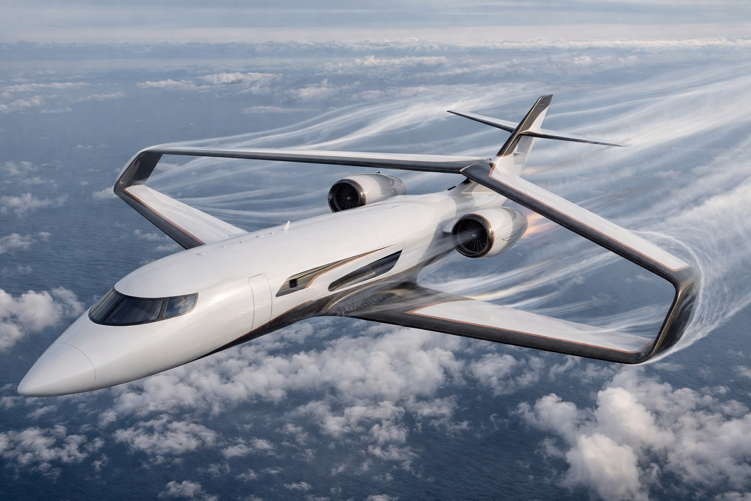 Christian von Koenigsegg Patents a Radical Closed Wing Aircraft Concept
