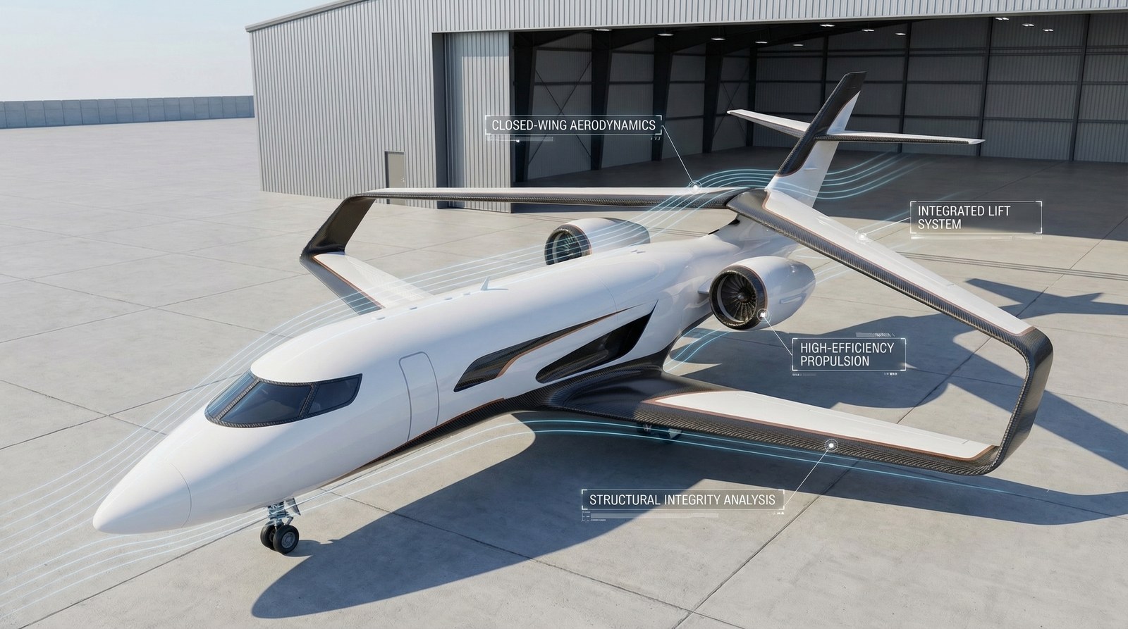 Christian von Koenigsegg Patents a Radical Closed Wing Aircraft Concept