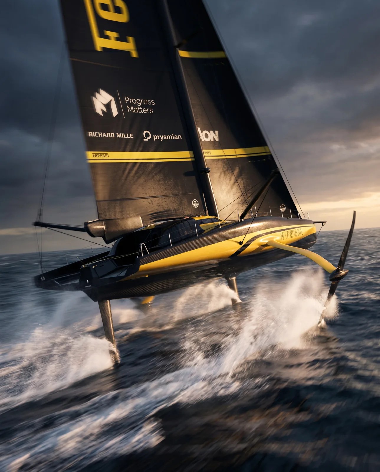 Ferrari Reveals the Hypersail Livery: A New Chapter Beyond the Road