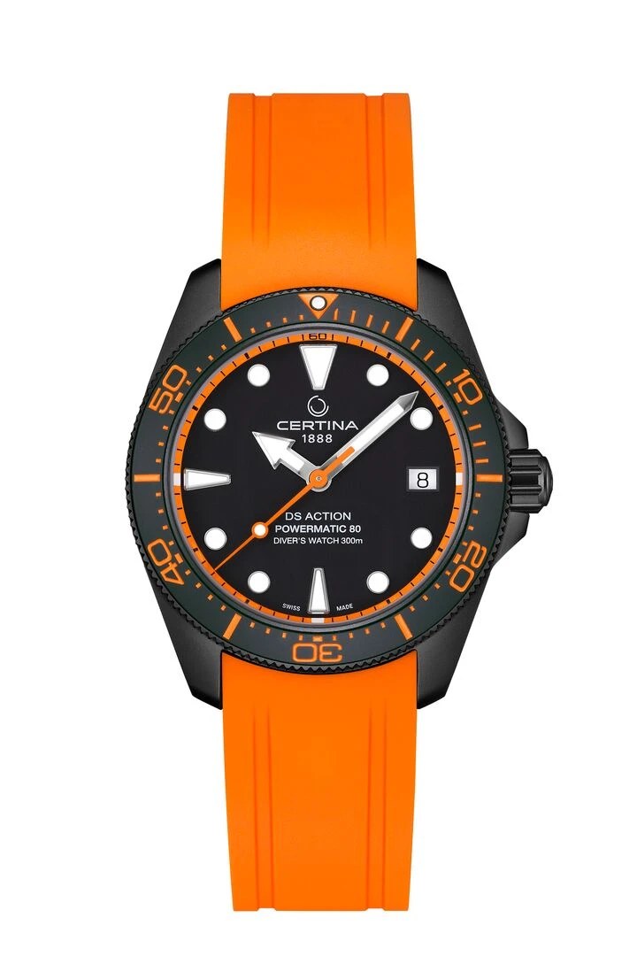 Certina Brings Bold Colour To The DS Action Diver 38mm