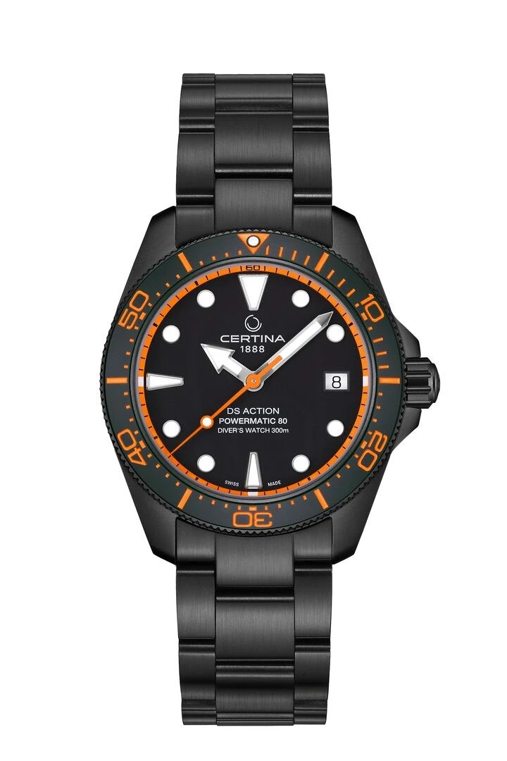 Certina Brings Bold Colour To The DS Action Diver 38mm