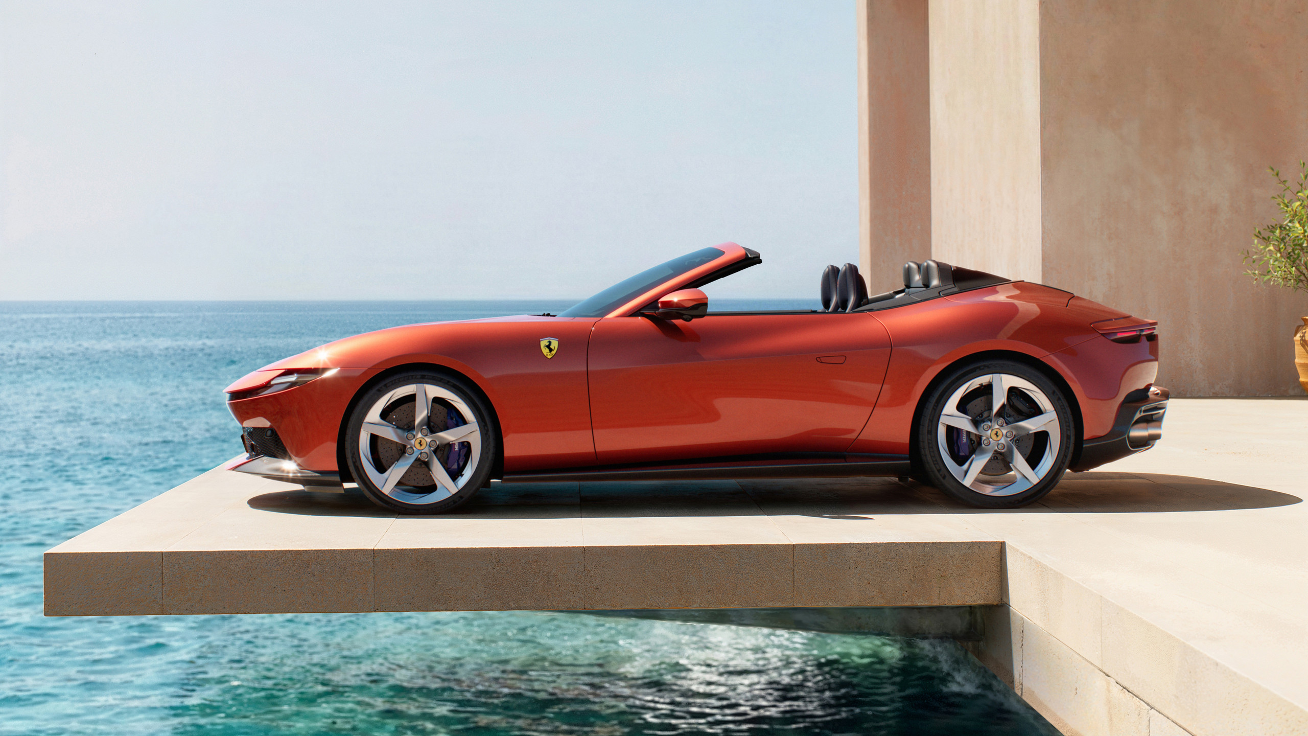 The Ferrari Amalfi Spider Feels Like a Return to Emotion