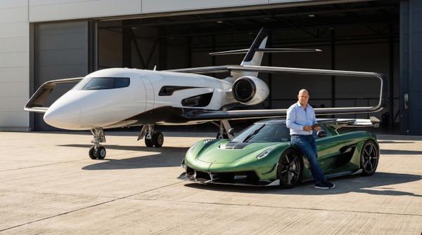 Christian von Koenigsegg Patents a Radical Closed Wing Aircraft Concept