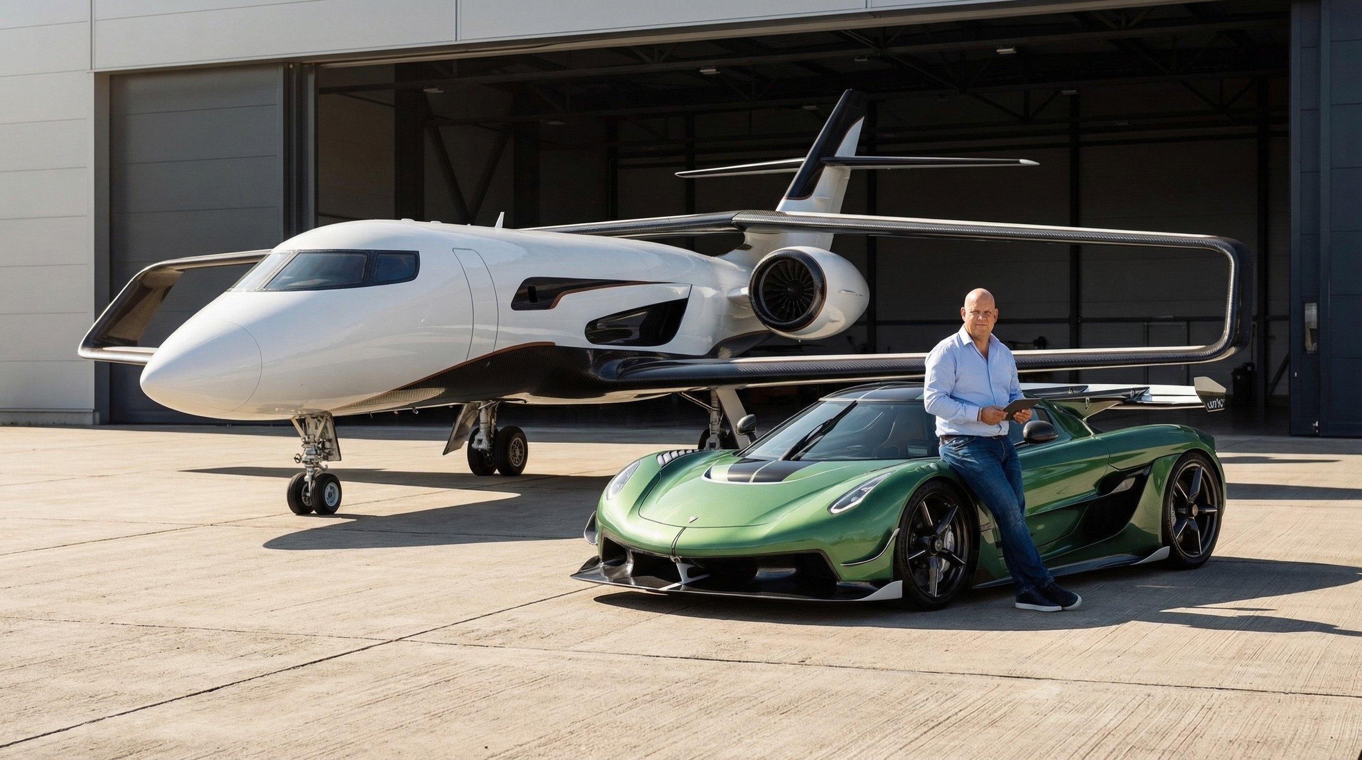Christian von Koenigsegg Patents a Radical Closed Wing Aircraft Concept