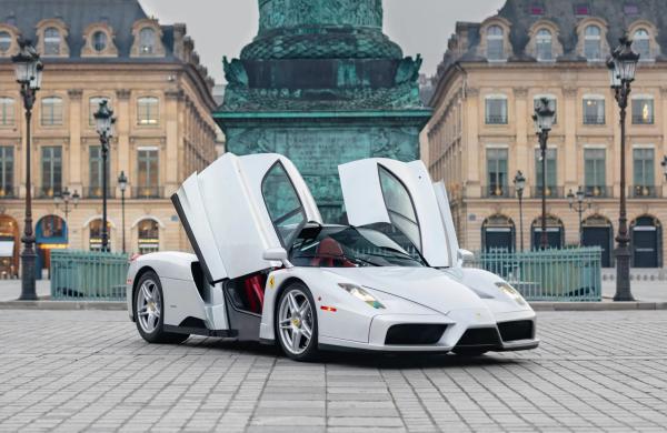 One of Nine: The Ferrari Enzo in Silver