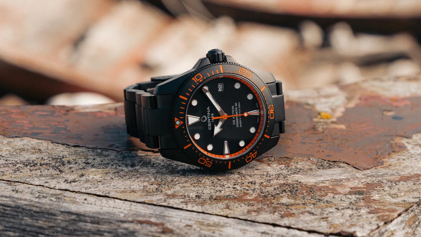 Certina Brings Bold Colour To The DS Action Diver 38mm
