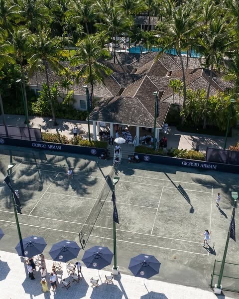 Game, Set, Match: Four Seasons & Giorgio Armani's Elite Tennis Tournament Unveiled