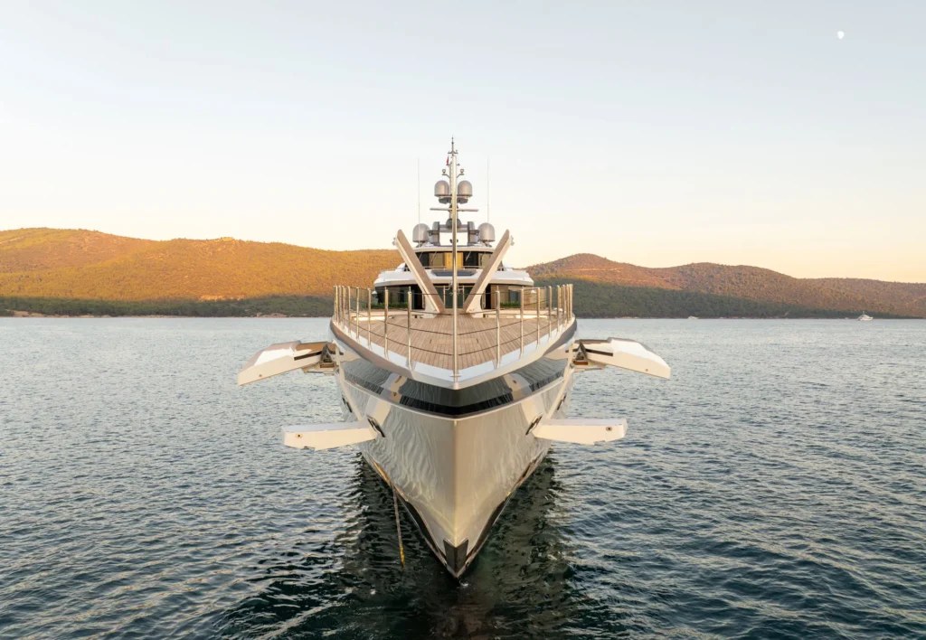 The Yacht "Al Reem" Takes the Aegean