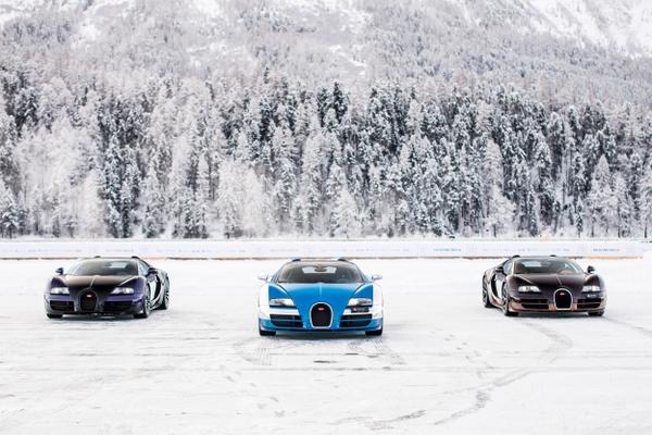 Bugatti Turns a Frozen Lake Into Theatre at The I.C.E. St. Moritz