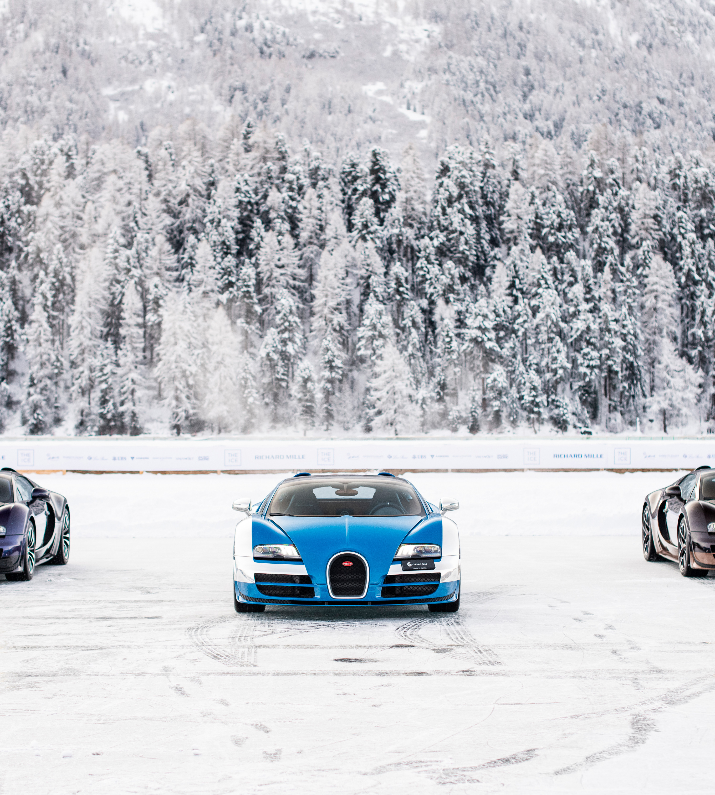 Bugatti Turns a Frozen Lake Into Theatre at The I.C.E. St. Moritz