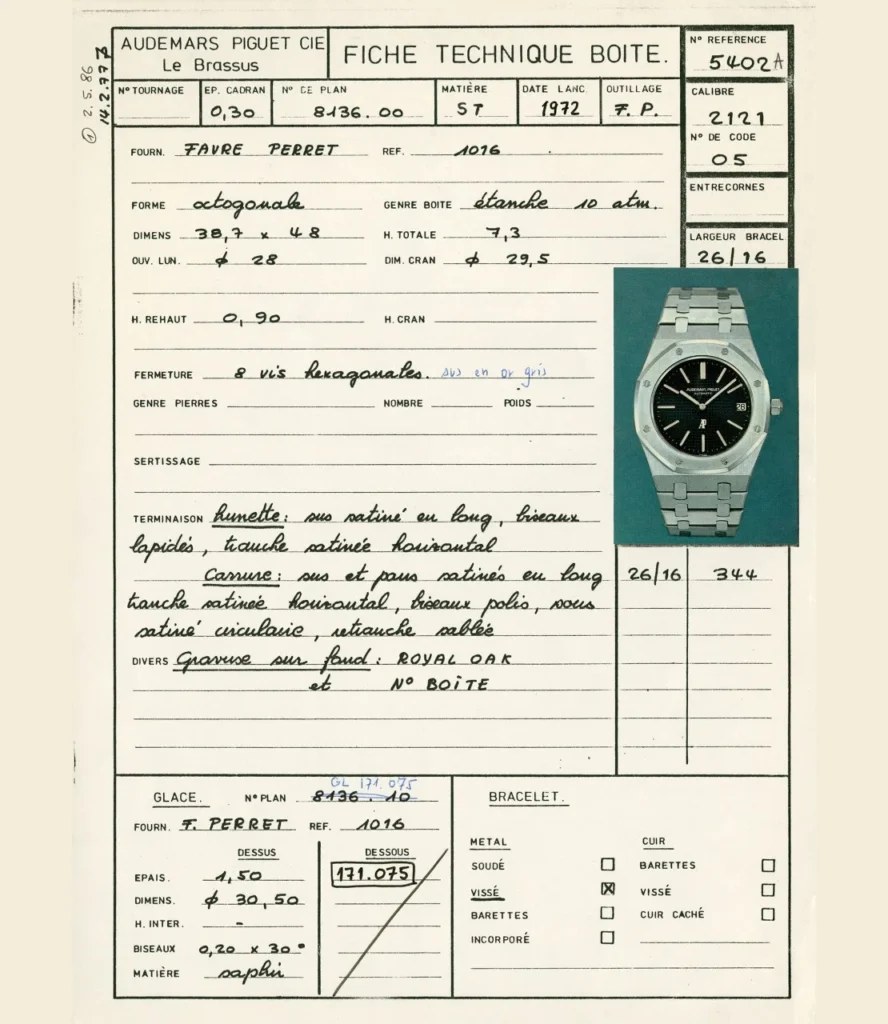 Original AP Royal Oak 1972