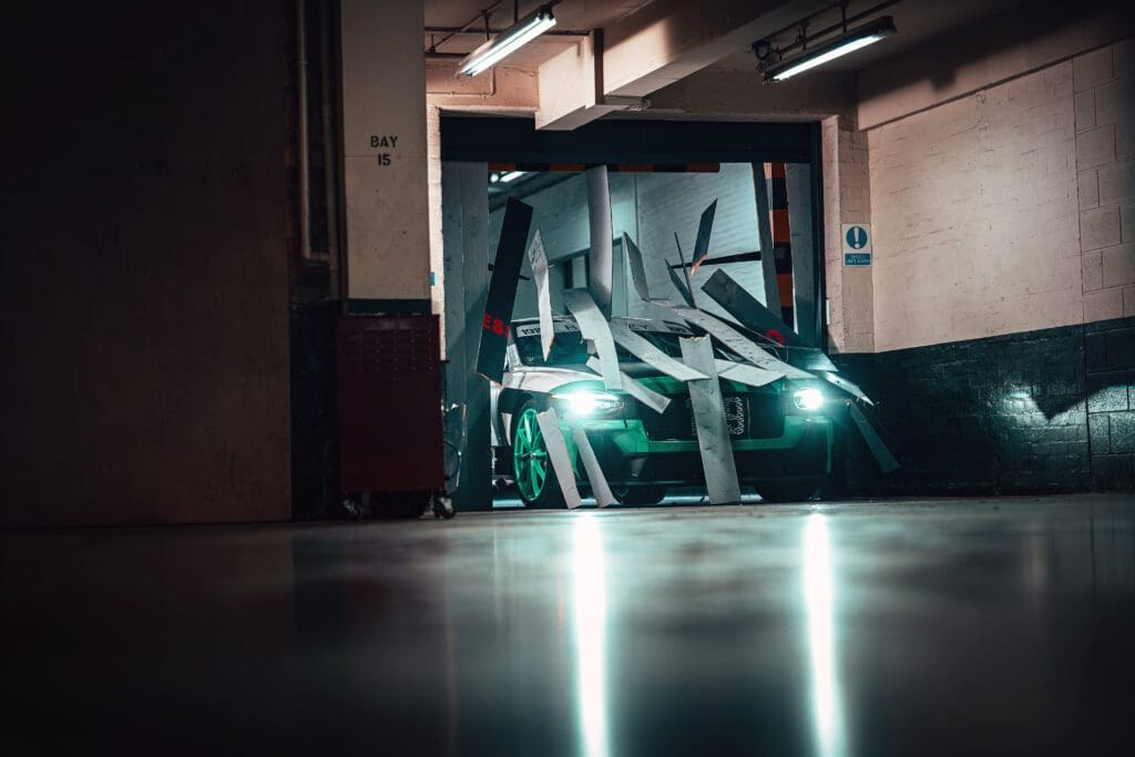 Bentley Supersports goes sideways, on purpose, with Travis Pastrana at the wheel
