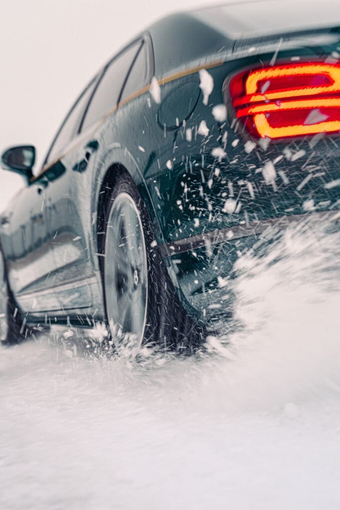 Bentley’s Flying Spur Speed sets a frosty record