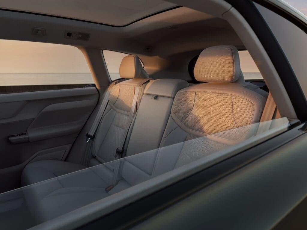 Volvo EX60 Backseat