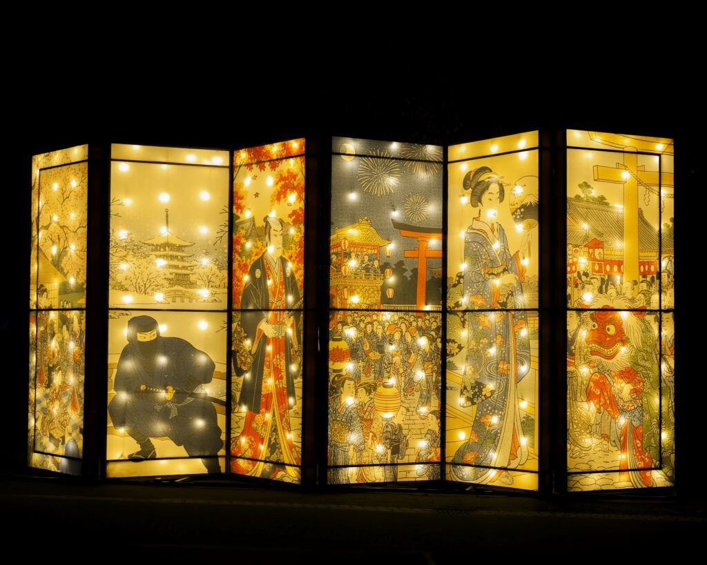 “Japan in Light” at the Jardin d’Acclimatation is Paris