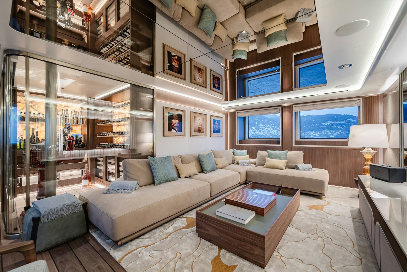 Lounge at sea