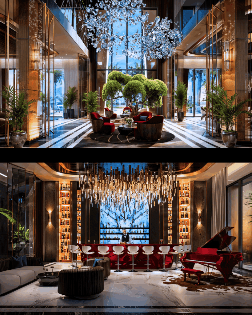 Aureum Estate Dubai Hills Jacob & Co Piano Bar