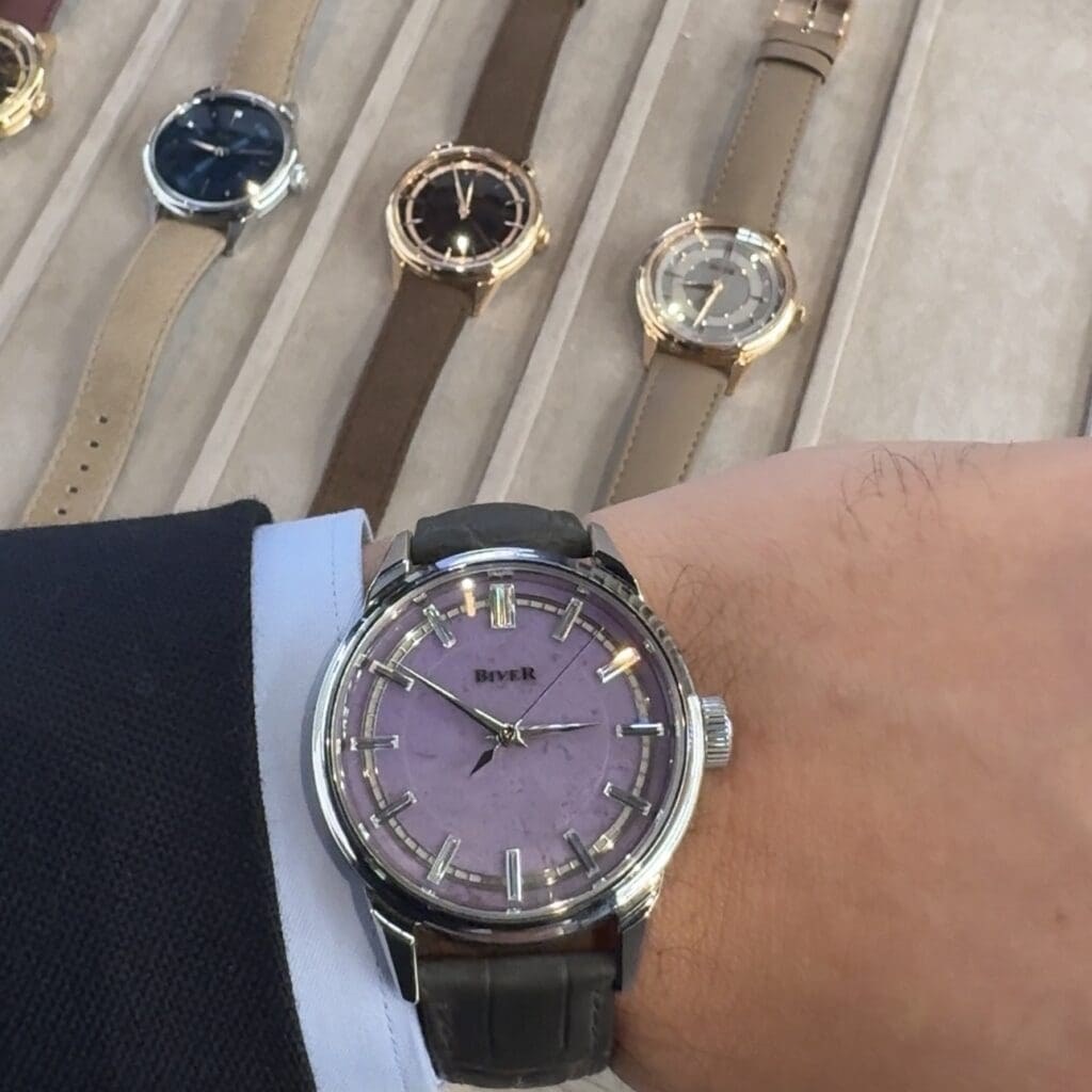 Biver at Dubai Watch Week 2025