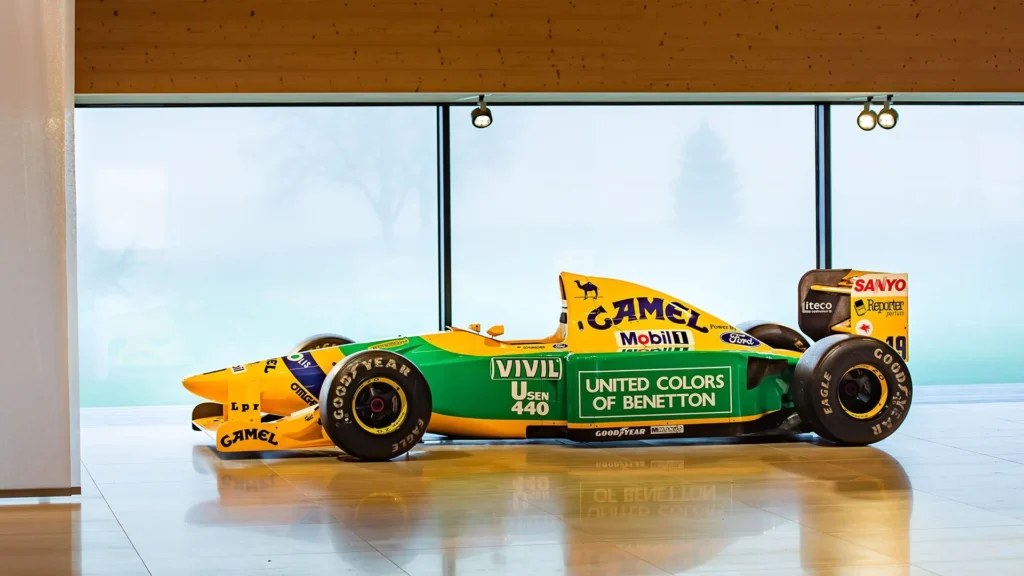 Michael Schumacher’s First Grand Prix–Winning Car Heads to Auction