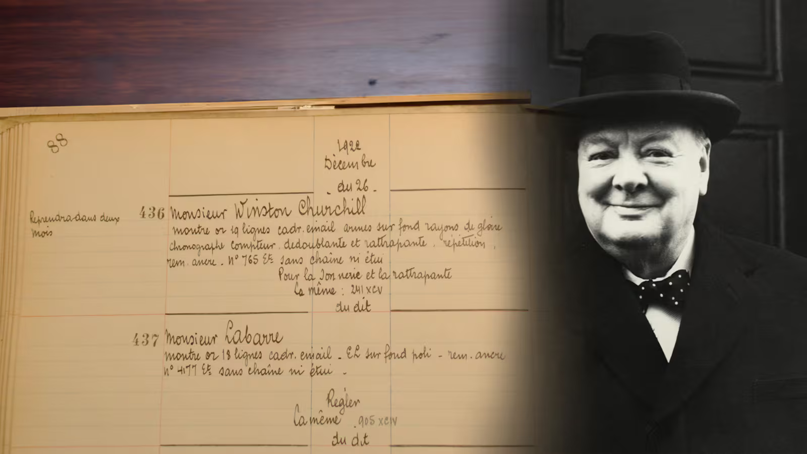 Breguet customer Sir Winston Churchill