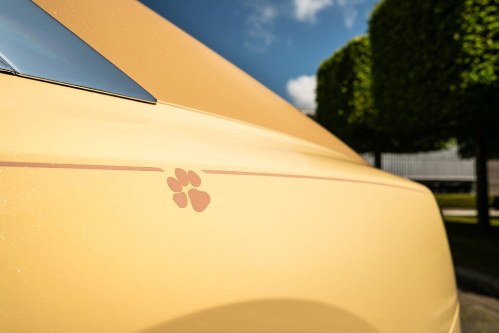 Rolls-Royce Spectre Bailey Labrador–Golden Retriever Print