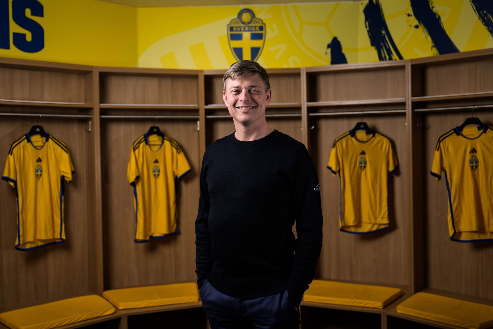 Jon Dahl Tomasson Press Sweden's National Team