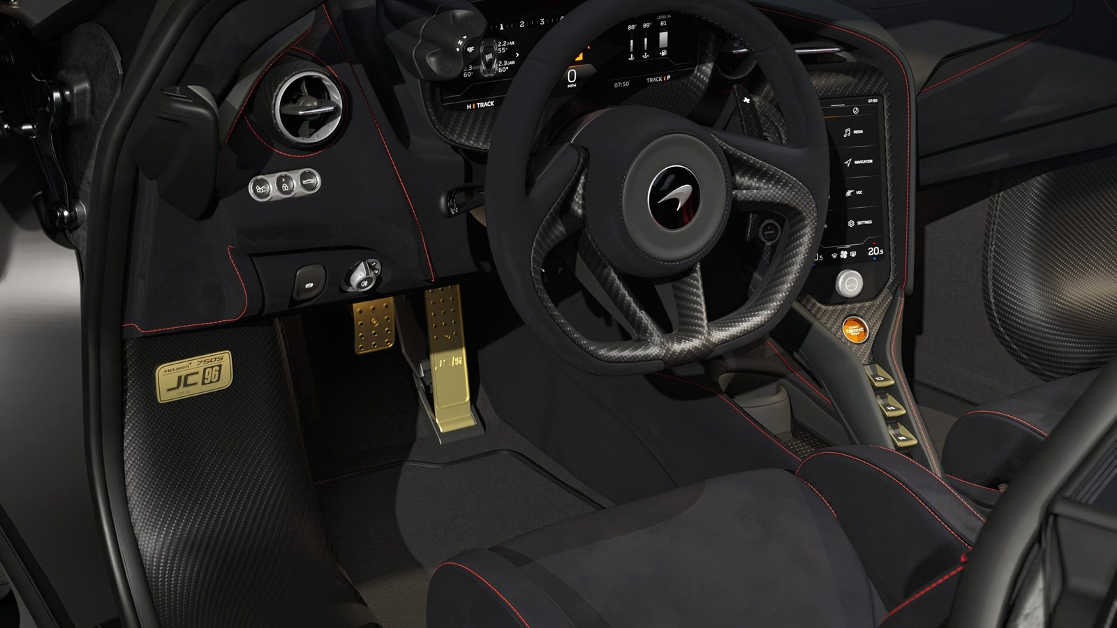 McLaren JC96 Interior