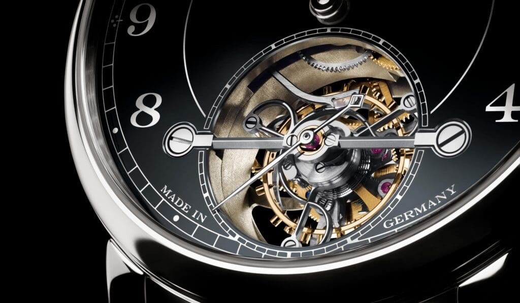 A. Lange & Söhne 1815 Tourbillon: black enamel, platinum, and precision you can see