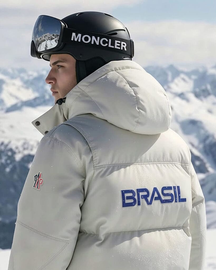 Moncler at the Winter Olympics 2026: Moncler Grenoble FW25 & Team Brazil