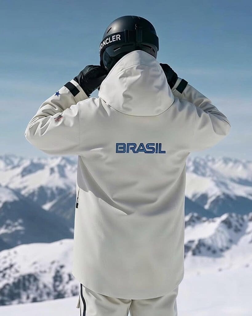 Moncler at the Winter Olympics 2026: Moncler Grenoble FW25 & Team Brazil