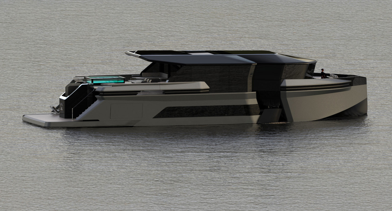 Foiler Ghost – The Superyacht That Flies Above the Water