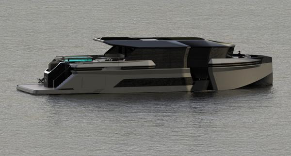 Foiler Ghost – The Superyacht That Flies Above the Water