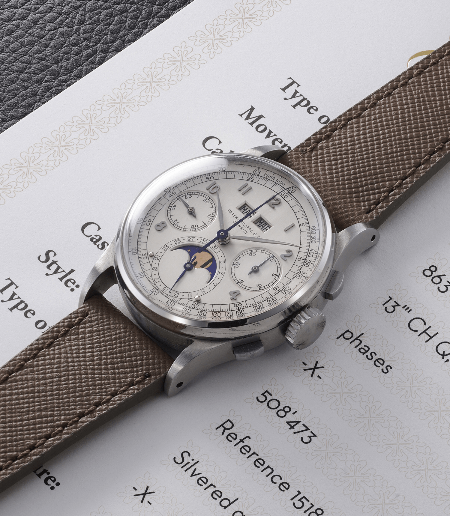 Patek Philippe steel watches　高級時計 The Rarest Steel: Patek Philippe's Ref. 1518 Breaks Records in