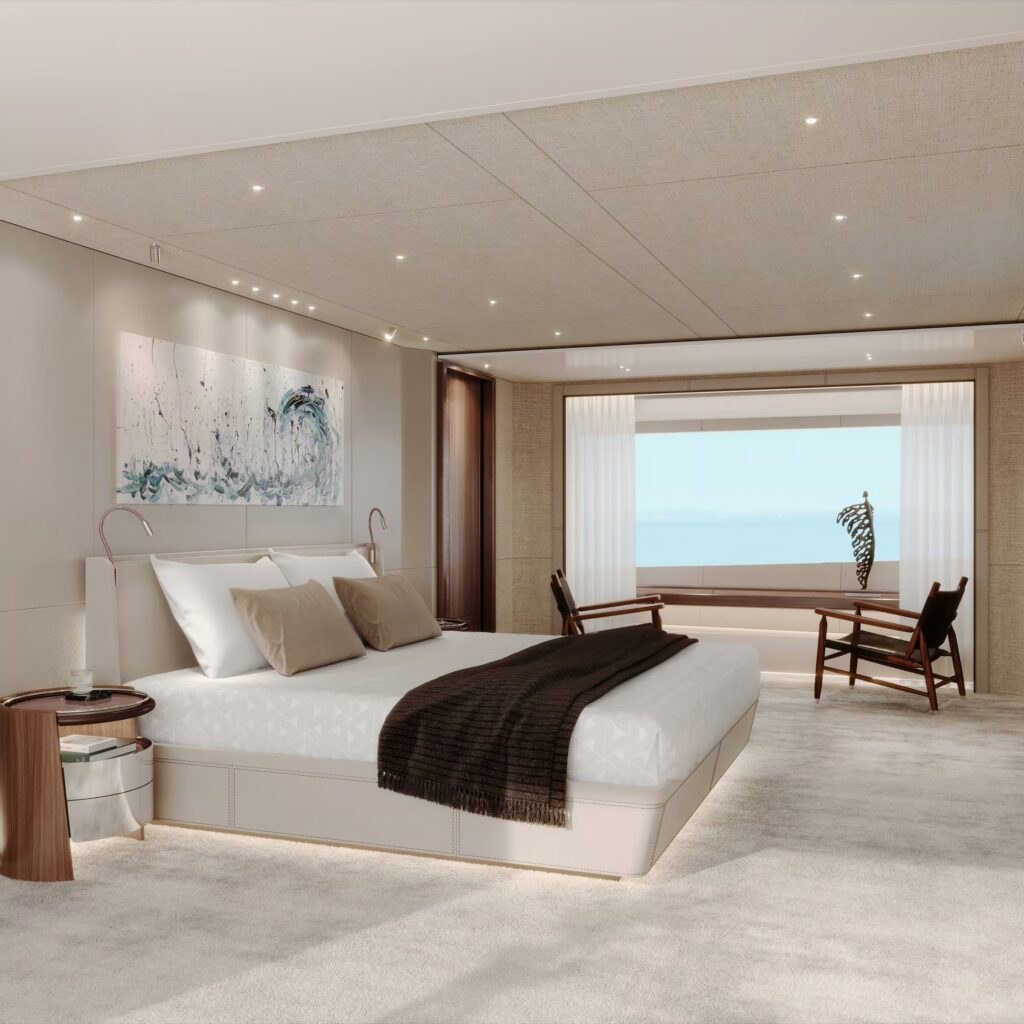 Benetti’s 144-Foot Yacht Juno’s 7 Brings a 1,000-Square-Foot Sundeck to Cannes