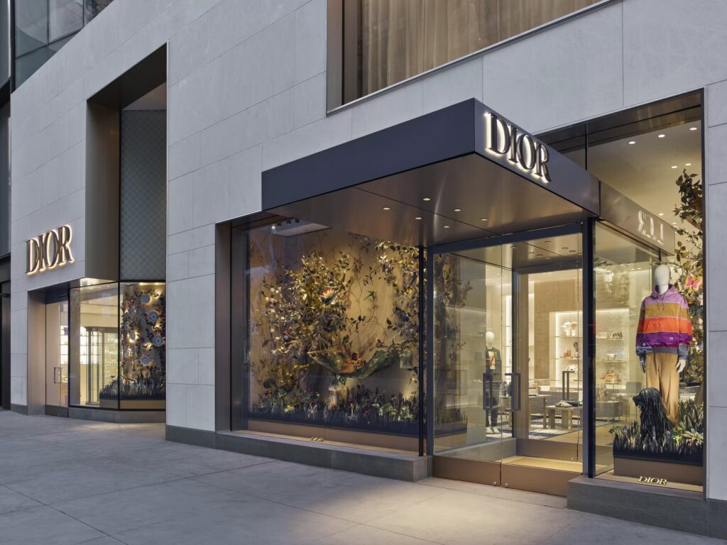 Dior Plants French Poise on Madison Avenue
