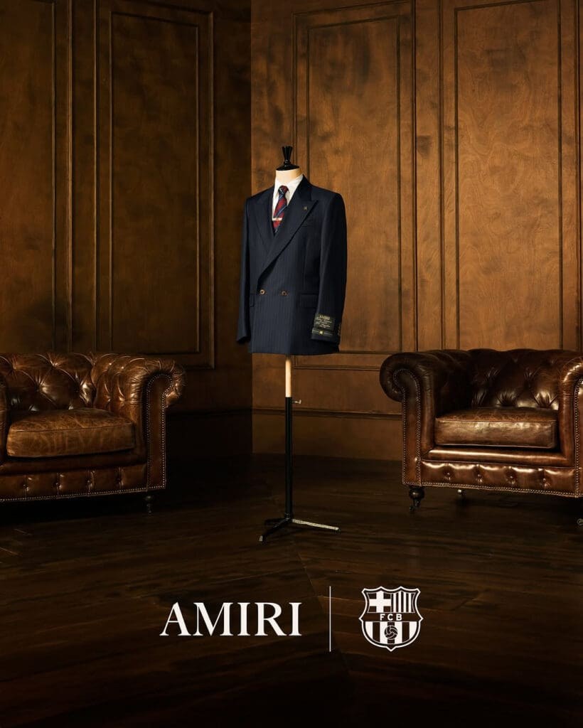 AMIRI × FC Barcelona: Where Tailoring Meets Team Spirit