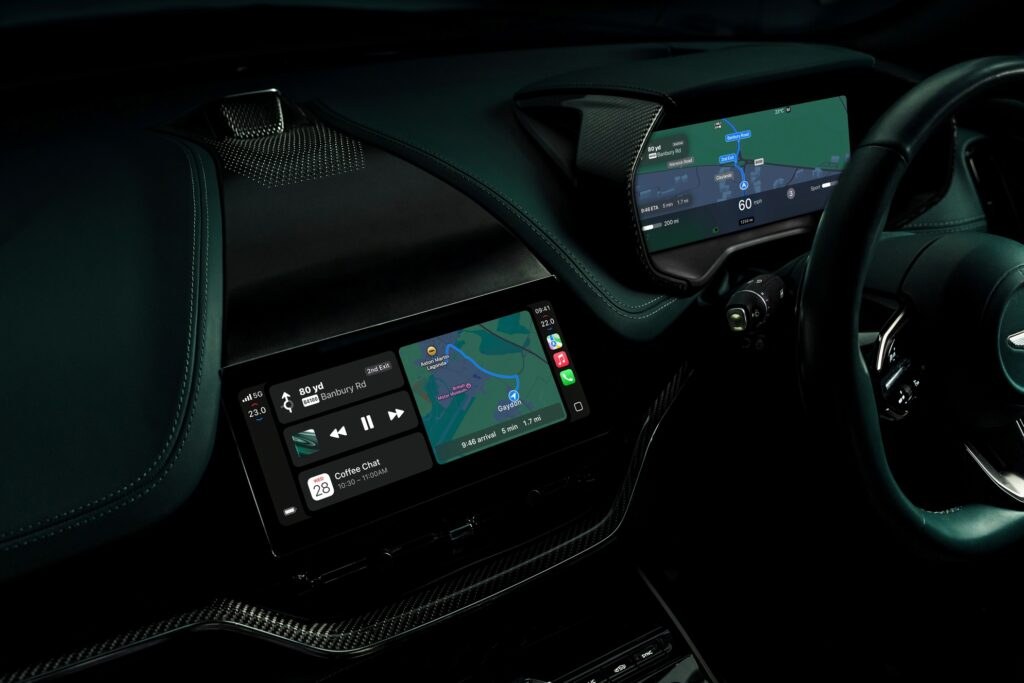 Aston Martin Adds Apple CarPlay Ultra: Subtle Tech, Same Soul