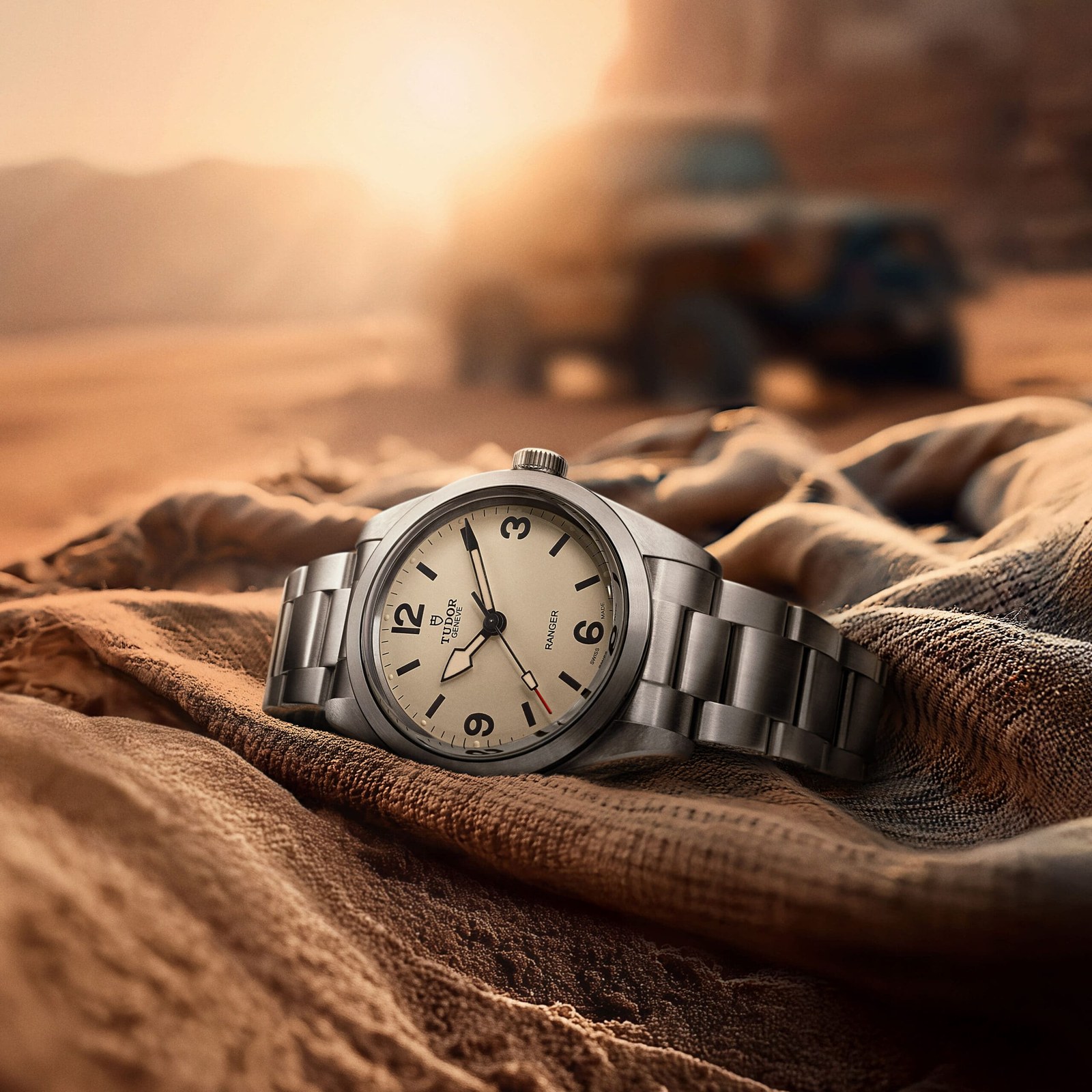 Tudor Ranger Dune White 36mm