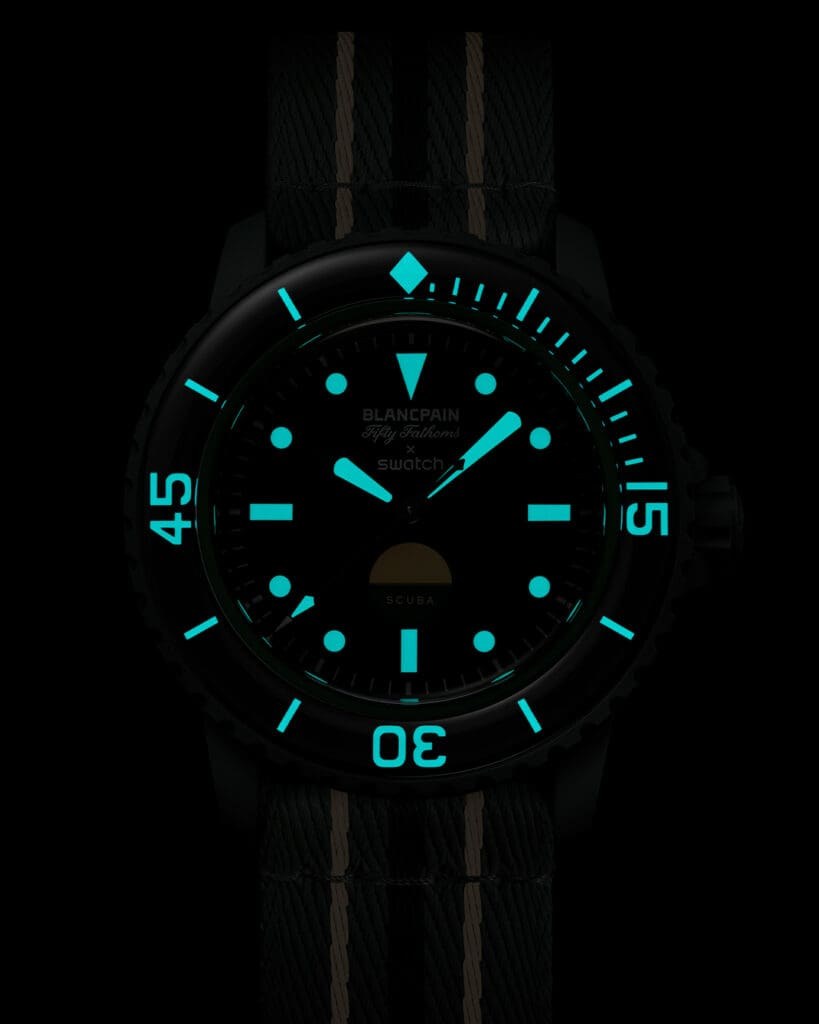 Blancpain × Swatch Bioceramic Scuba Fifty Fathoms “Green Abyss”