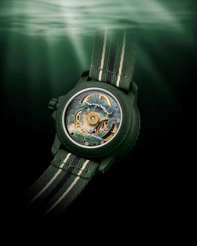 Blancpain × Swatch Bioceramic Scuba Fifty Fathoms “Green Abyss”