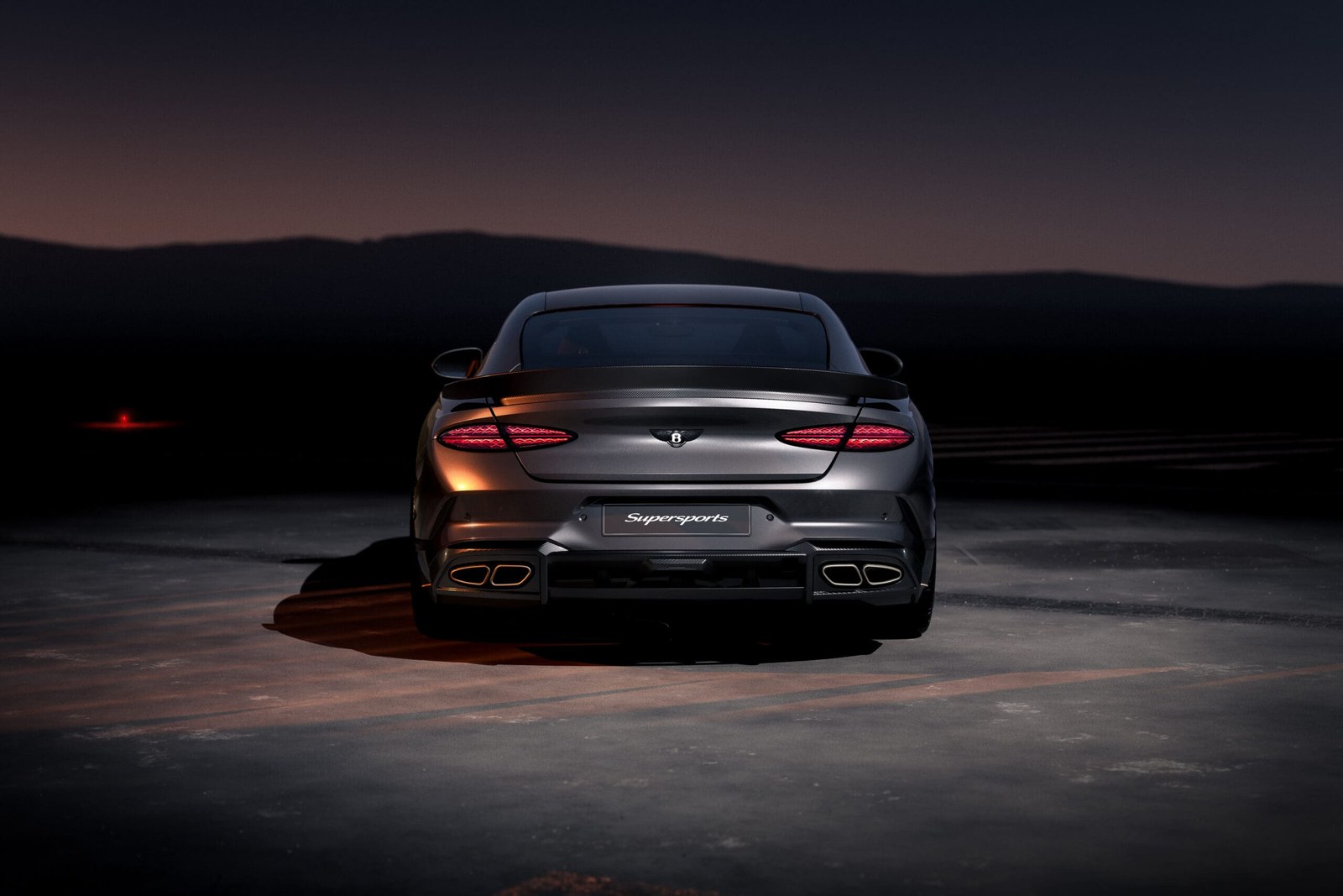 Bentley Supersports GT Rear Wing