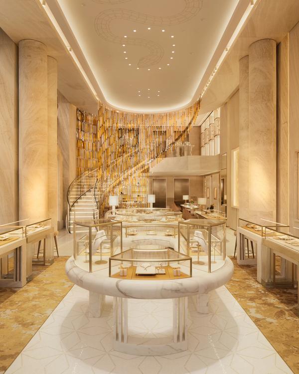 Bvlgari Plants Rome on Rodeo Drive