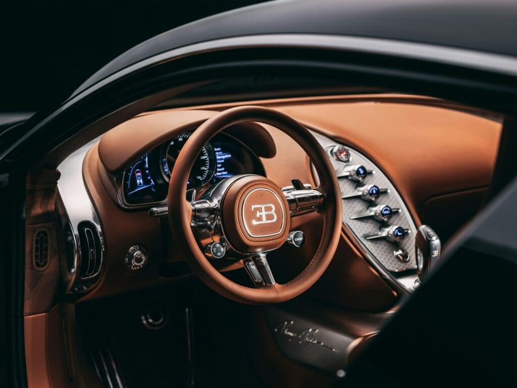 On a Bullet Train, a Veyron Was Born
